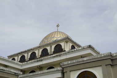 Pahang, Malezya-17 Kasım 2022; Pahang 'ın Bentong ilçesindeki Sultan Hacı Ahmed Şah Camii manzarası