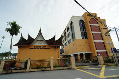 Negeri Sembilan, Malezya-9 Aralık 2022; Muzium Adat (Kültür Müzesi), Kuala Klawang, Negeri Sembilan