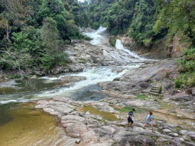 Chamang Şelalesi, Bentong, Pahang, Malezya manzarası