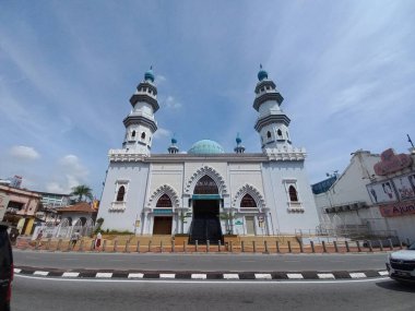 Klang, Malezya-4 Mayıs 2023; Hindistan Mescidi Klang, Hindistan Müslümanı Tengku Kelana Klang olarak da bilinir. Bu cami Klang, Selangor 'daki büyük camilerden biridir.