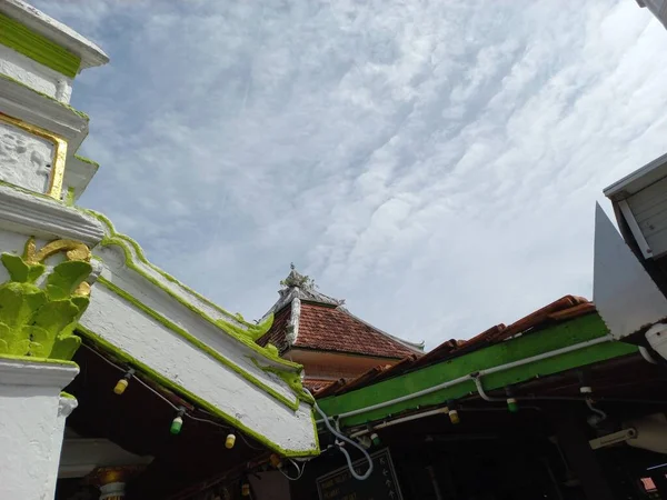 Malaca Malasia Julio 2023 Vista Masjid Kampung Kling Ubicada Melaka —  Fotos de Stock