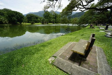Taiping Gölü Bahçesi, Perak, Malezya manzarası