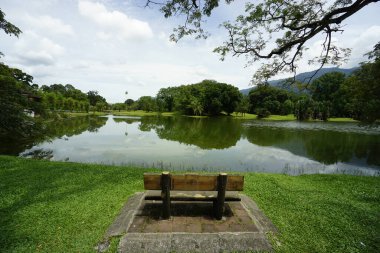 Taiping Gölü Bahçesi, Perak, Malezya manzarası