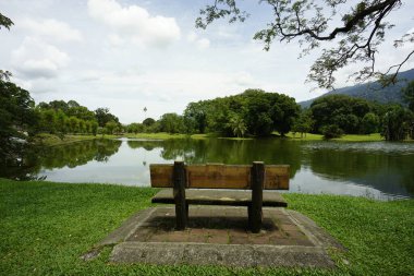 Taiping Gölü Bahçesi, Perak, Malezya manzarası