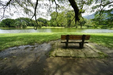 Taiping Gölü Bahçesi, Perak, Malezya manzarası