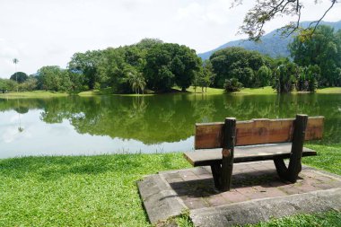 Taiping Gölü Bahçesi, Perak, Malezya manzarası
