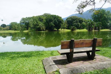 Taiping Gölü Bahçesi, Perak, Malezya manzarası