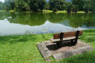 Taiping Gölü Bahçesi, Perak, Malezya manzarası