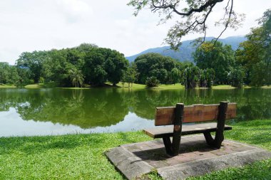 Taiping Gölü Bahçesi, Perak, Malezya manzarası