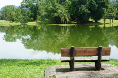 Taiping Gölü Bahçesi, Perak, Malezya manzarası