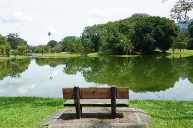 Taiping Gölü Bahçesi, Perak, Malezya manzarası