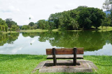 Taiping Gölü Bahçesi, Perak, Malezya manzarası
