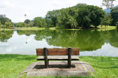Taiping Gölü Bahçesi, Perak, Malezya manzarası