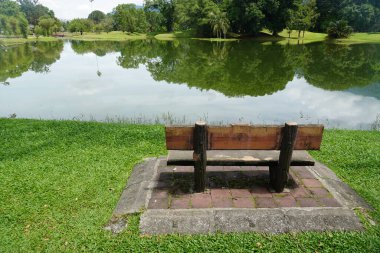 Taiping Gölü Bahçesi, Perak, Malezya manzarası