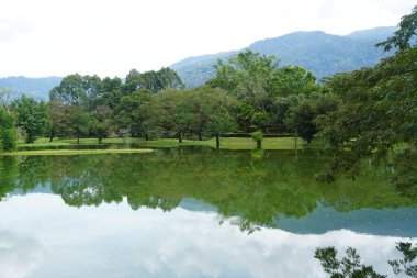 Taiping Gölü Bahçesi, Perak, Malezya manzarası