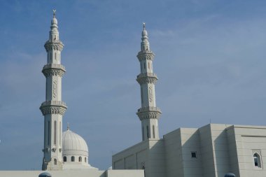 Negeri Sembilan, Malezya-13 Temmuz 2024; Seremban, Negeri Sembilan 'daki Sri Sendayan Camii manzarası