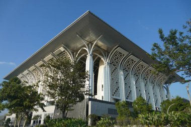 Putrajaya, Malezya - 24 Temmuz 2024; Mizan Zainal Abidin 'in güzel manzarası