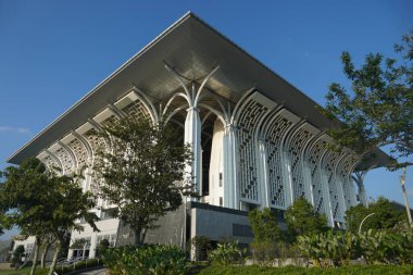 Putrajaya, Malezya - 24 Temmuz 2024; Mizan Zainal Abidin 'in güzel manzarası