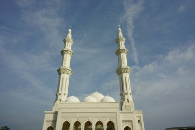 Negeri Sembilan, Malezya-13 Temmuz 2024; Seremban, Negeri Sembilan 'daki Sri Sendayan Camii manzarası