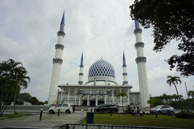 Shah Alam, Malezya-13 Temmuz. 2024 - Şah Alam, Selangor 'da bulunan Mescid Sultan Salahudin Abdul Aziz Şah' ın manzarası