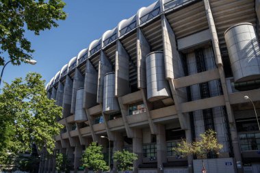Santiago Bernabeu Stadyumu Cephe Bölümü