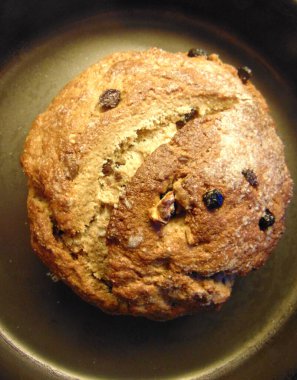 Panettone tatlı ekmek yakın çekim fotoğraf