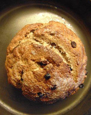 Panettone tatlı ekmek yakın çekim fotoğraf