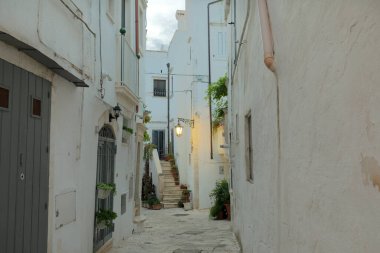 Martina 'da Sokak Franca, Apulia, İtalya