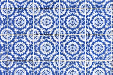 Portekiz seramik kiremitleri (Azulejos) duvar dekorasyonu için