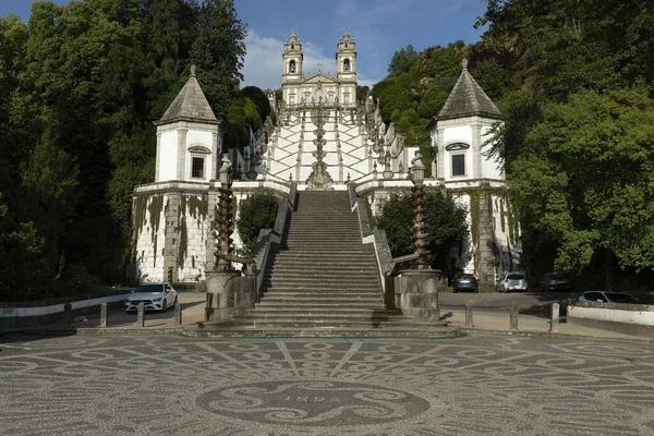 Церква Бомба Ісуса Бразі Португалія Європа — стокове фото