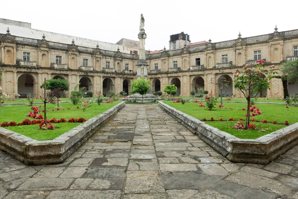 Zabytkowy Klasztor Santa Clara Nova Coimbra Portugalia Europa — Zdjęcie stockowe