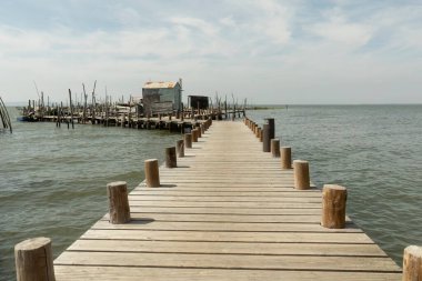 Eski balıkçı limanı Porto Palafita da Carrasqueira, Portekiz