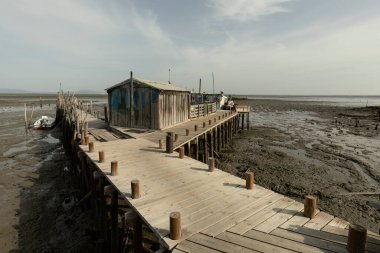 Eski balıkçı limanı Porto Palafita da Carrasqueira, Portekiz