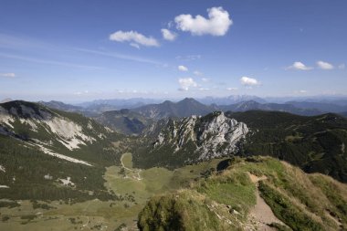 Rotwand dağından kuzeye doğru bak