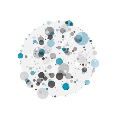 Halftone dots. Circles texture color abstract design. Dot vector effect round shapes. Decoration background.