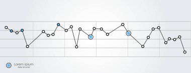 Vektör çizgisi elemanı. Modern basit grafik arkaplanı.