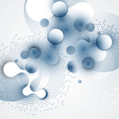 Soyut bağlantı yapısı. Noktaları ve çizgileri birleştiren çokgen uzay arkaplanı. Moleküller ve biyoteknoloji tasarımı. Vektör illüstrasyonu.