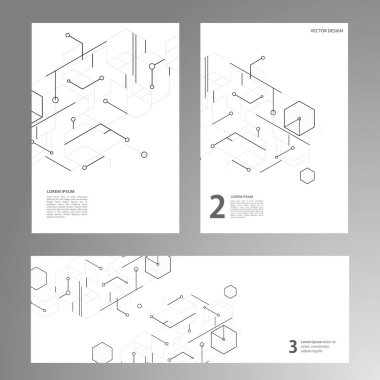 Vektör altıgenler tasarım arka planı. İş bilgisayarı soyut kalıbı. Dokuma kitabı teknolojisi. Sancak Grafiği illüstrasyonu.