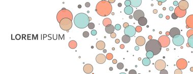 Noktalı daireler. Girdap soyut tasarım. Sancak döndürme arkaplanı.