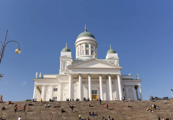 Cattedrale Helsinki Nella Giornata Sole — Foto Stock