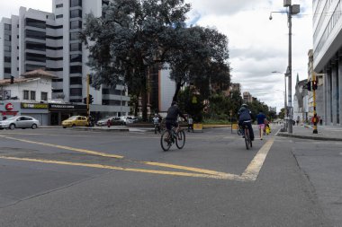 Kuzey Ciclovia Pazar etkinliği sırasında Şili Bulvarı