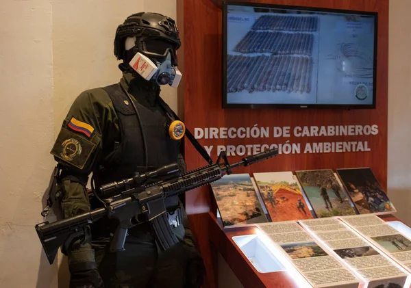 Unidad Especial Policía Ambiental Colombiana Museo Policía Colombiana — Foto de Stock