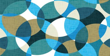 Yıpranmış çizgileri olan güzel modern çember dikişleri.