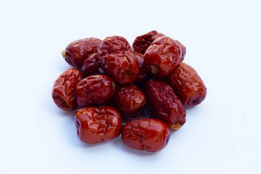 Beyaz arka planda Çin jubaları izole.