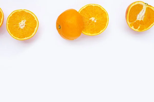 stock image Orange fruit on white background.