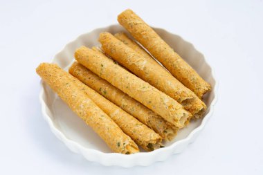 Deniz yosunlu çıtır börek.