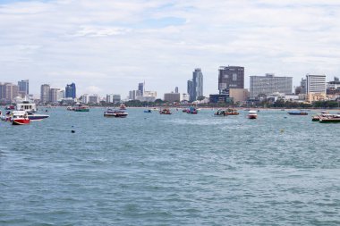 Şehir ve deniz. Pattaya Tayland