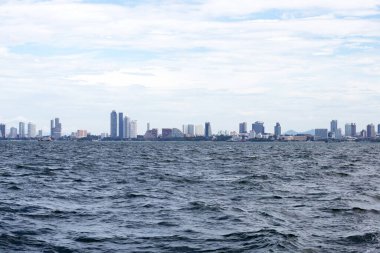 Şehir ve deniz. Pattaya Tayland