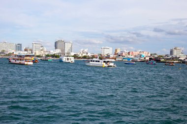 Şehir ve deniz. Pattaya Tayland