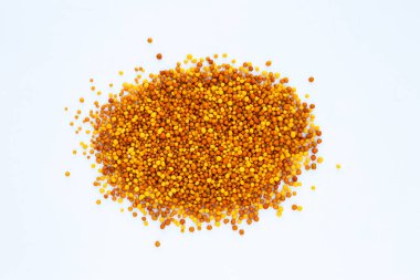 Yellow fertilizer plant food. High NPK